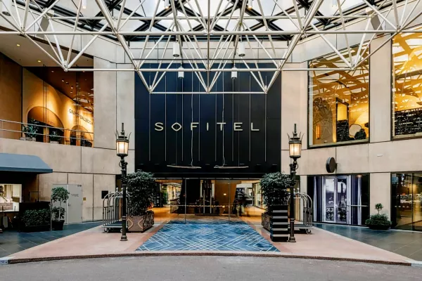 Sofitel Hotel from the outside