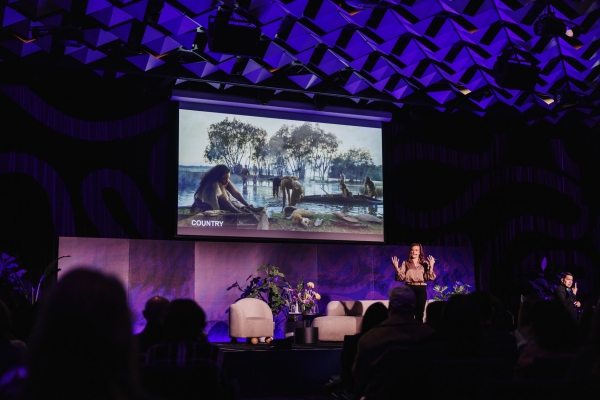 Alison Page opens Design Outlook 2024, setting the tone for the day ahead.